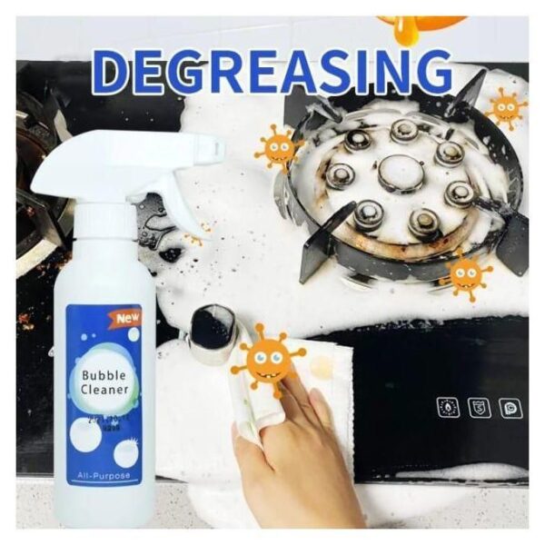 hot sale kitchen grease cleaner rust remove multi purpose foam cleaner bubble cleaner household cleaning bubble spray kitchen tool capacity 200ml