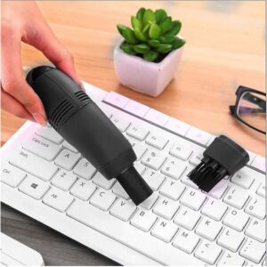 hot sale mini vacuum cleaner usb car interior air vent dust cleaning tool brush kit for pc laptop keyboard dust cleaner collector, multicolor