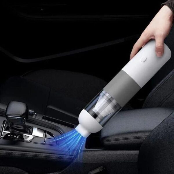 hot sale handheld rechargeable wireless car vacuum cleaner portable handheld automotive vacuum cleaner for car cyclone suction dust catcher, multicolor
