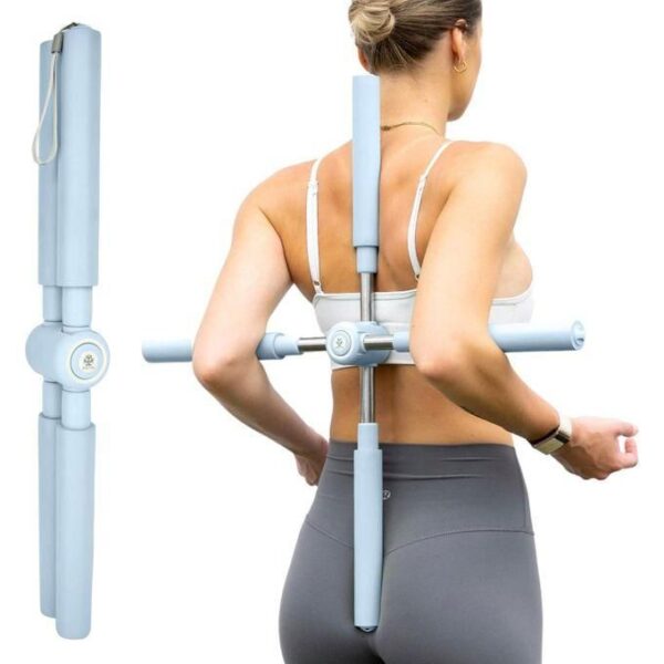 hot sale posture corrector,hunchback corrector,yoga stick, stretching tool for humpback correction, retractable design for adult and child, multicolor