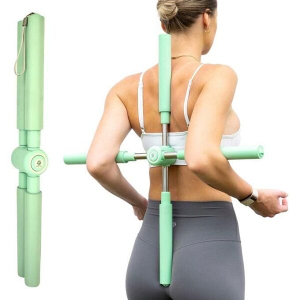 hot sale posture corrector,hunchback corrector,yoga stick, stretching tool for humpback correction, retractable design for adult and child, multicolor