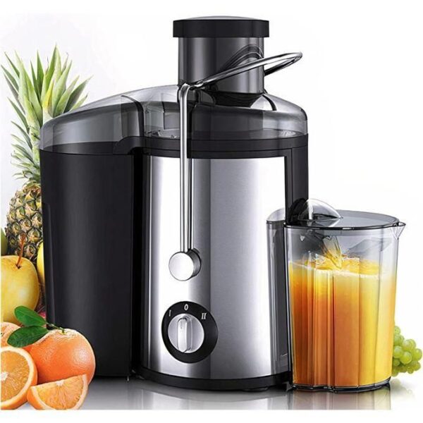 silver crest hot sale 800w juicer with 3.0" large mouth for whole fruits and vegetables, juice extractor with 3 speeds, easy to use/clean,anti drip