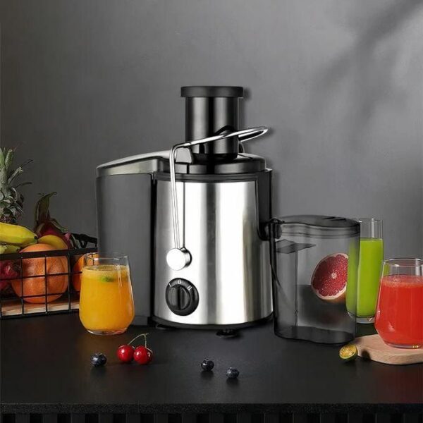 silver crest hot sale 800w juicer with 3.0" large mouth for whole fruits and vegetables, juice extractor with 3 speeds, easy to use/clean,anti drip