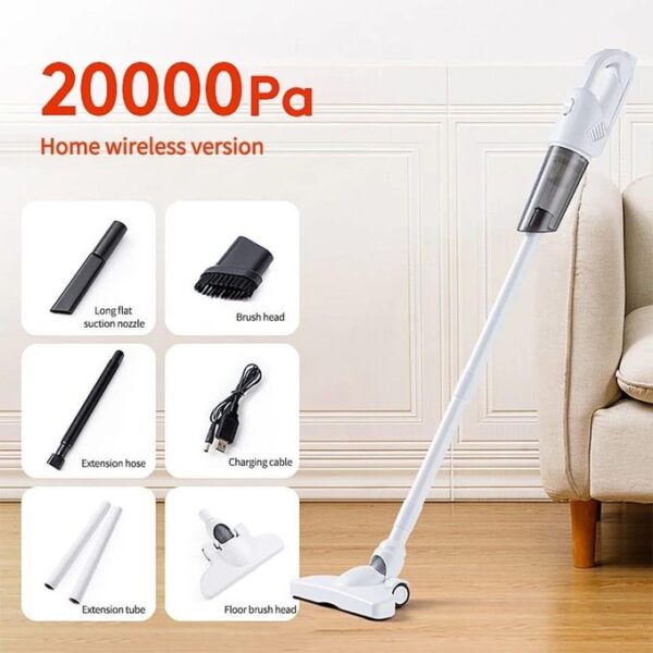 20,000pa wet and dry handheld vacuum cleaner, cordless vacuum cleaner for pet hair carpet, multifunction strong suction powerful cordless vacuum cleaner for hardwood floor carpet pet car