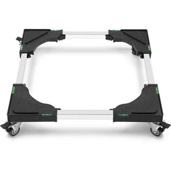 hot sale furniture dolly adjustable mini fridge stand washing machine stand mobile roller with 4 locking swivel wheels universal mobile base