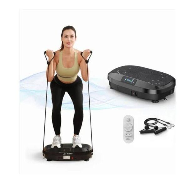 hot sale vibration plate exercise machine with remote control, vibration platform, whole body workout machine, fitness machine, foots massage, pain relief, for weight loss shaping toning wellness home gyms workout home office, multicolor