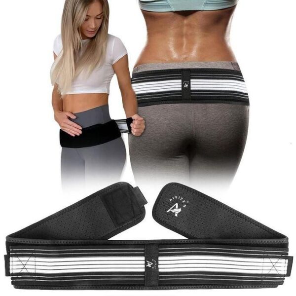 hot sale lower back support belt healthy belt ,women and men that alleviates sciatic, pelvic, lower back, leg and pelvic nerve hurt, anti slip adjustable support strap