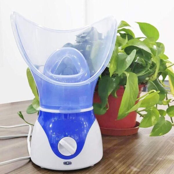 facial steamer and treatment vapor inhalation, facial steamer nano ionic upgraded face steamer warm mist steamer for face deep cleaning moisturizing home sauna, multicolor