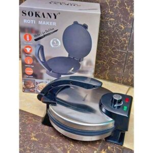 sokany kj 507 roti maker, 32cm tortilla press, non stick surface, flour tortilla press, tortilla maker, dough press, to make indian style chapati roti/chapati/pancake maker/roti & tortilla maker