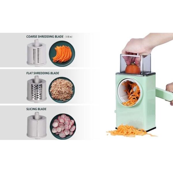 hot sale 4 in 1 multifunctional hand crank vegetable cutter/shredder