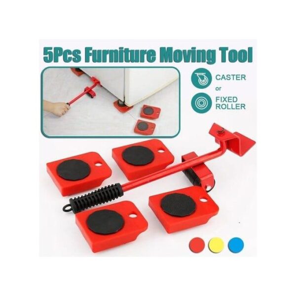 hot sale furniture mover lifter shifting tool furniture lifter max up for 100kgs, rollers set for home appliance, 360 degree rotatable pads redesign your living space, moving helpers, multicolor