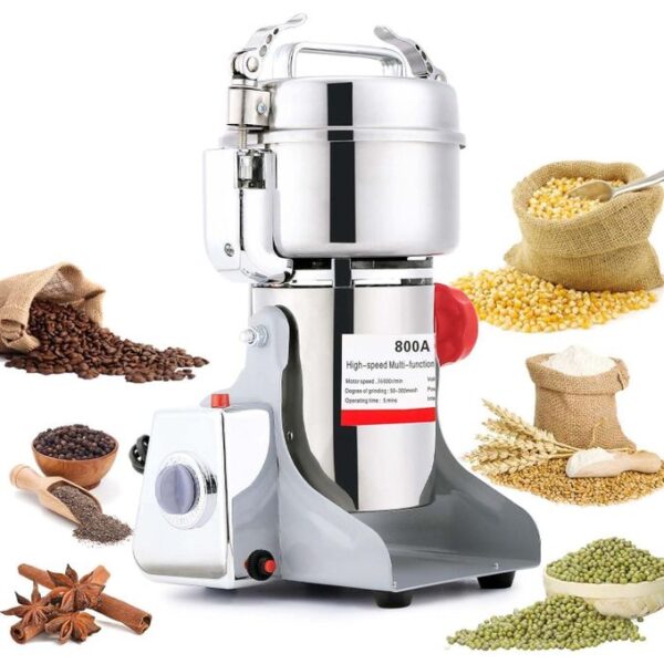 hot sale 1kg electric grain mill grinder, grains spices herbs cereals coffee dry food grinder mill grinding machine gristmill flour powder crusher