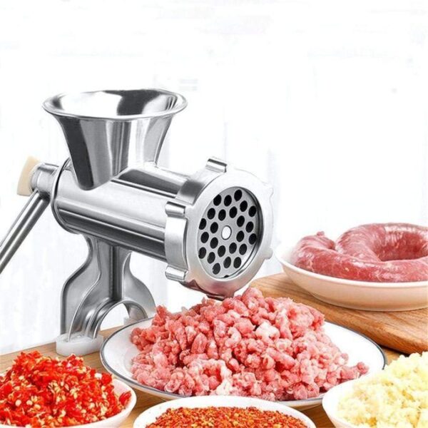 hot sale meat grinder manual meat grinder and sausage for kitchen, manual meat grinder for home use, non slip manual meat grinder, removable design, for all meats