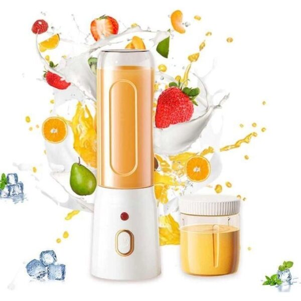 hot sale personal size blender for shakes and smoothies, 15.6 oz portable blender with 10 blades,rechargeable mixers fresh fruit juicers, multifunctional blender with 2 cups