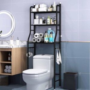 hot sale 3 tier new upgraded toilet stand organizer, multicolor