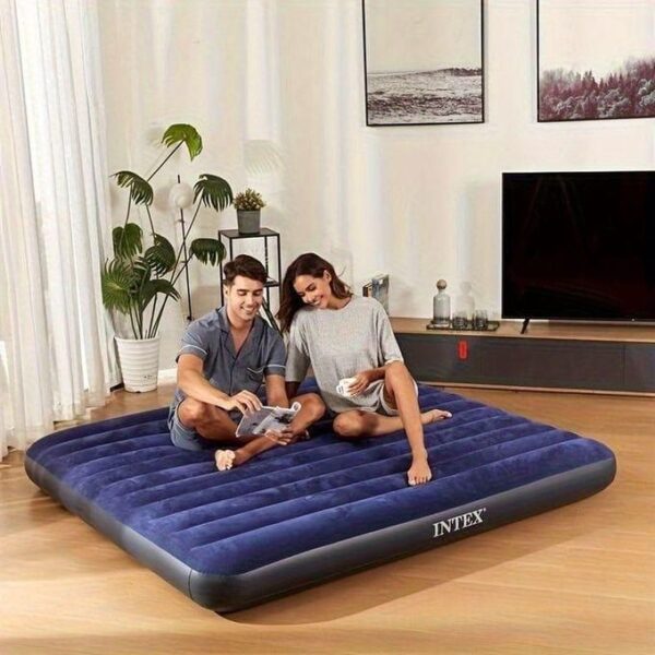 intex hot sale 5*6 classic airbed with double quick free pump