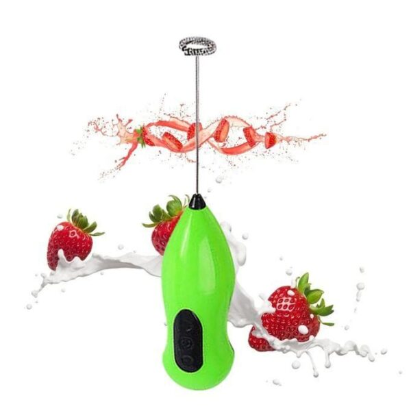 hot sale mini electric whisk mixer stirrer milk frother/ egg beater, mini electric whisk mixer stirrer stainless steel stem egg beater for coffee, (battery not included)multicolor