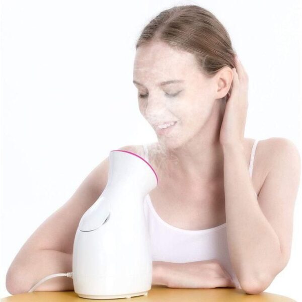 phyopus cl 5158 hot selling nano ionic face spa facial steamer warm mist humidifier atomizer humidifier moisturizing face steamer, spa at home, multicolor