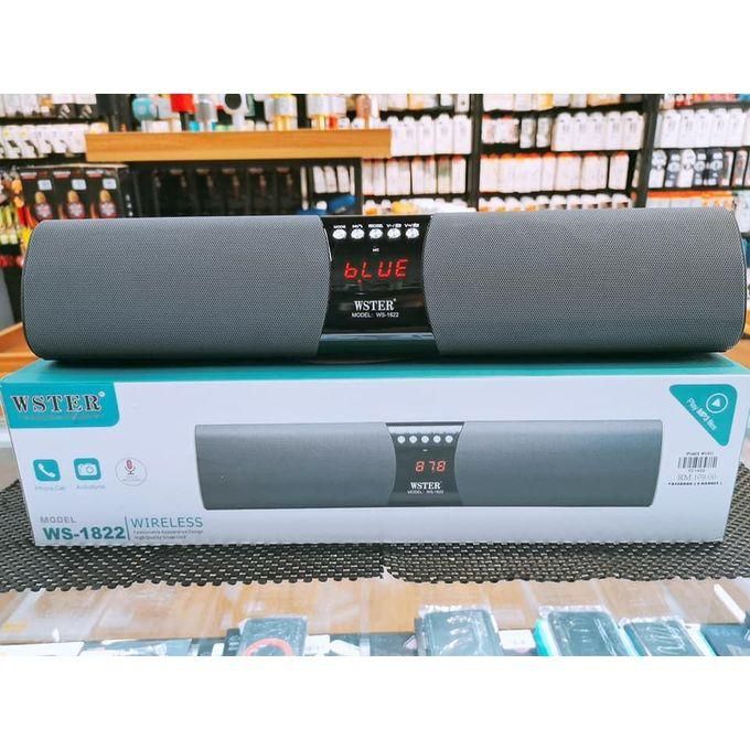 wster hot sale ws 1822 portable wireless speaker with fm radio usb tf mp3 player and built in rechargeable and led displaying, multicolor wster hot sale ws 1822 portable wireless speaker with fm radio usb tf mp3 player and built in rechargeable and led displaying, multicolor