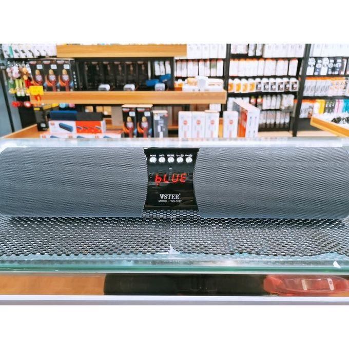 wster hot sale ws 1822 portable wireless speaker with fm radio usb tf mp3 player and built in rechargeable and led displaying, multicolor wster hot sale ws 1822 portable wireless speaker with fm radio usb tf mp3 player and built in rechargeable and led displaying, multicolor
