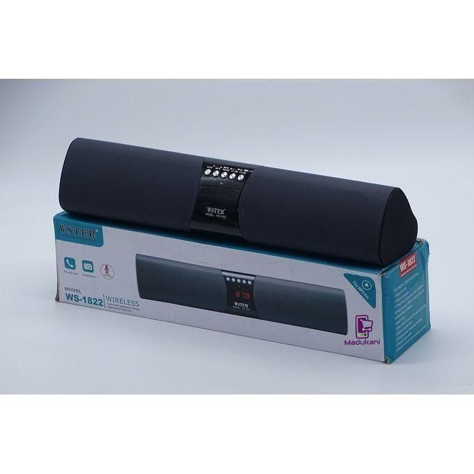 wster hot sale ws 1822 portable wireless speaker with fm radio usb tf mp3 player and built in rechargeable and led displaying, multicolor wster hot sale ws 1822 portable wireless speaker with fm radio usb tf mp3 player and built in rechargeable and led displaying, multicolor