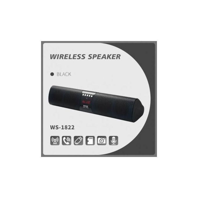 wster hot sale ws 1822 portable wireless speaker with fm radio usb tf mp3 player and built in rechargeable and led displaying, multicolor wster hot sale ws 1822 portable wireless speaker with fm radio usb tf mp3 player and built in rechargeable and led displaying, multicolor