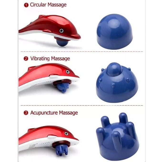 hot sale unisex dolphin massager, corded electric dolphin handheld body massager for pain relief with powerful vibration, multicolor hot sale unisex dolphin massager, corded electric dolphin handheld body massager for pain relief with powerful vibration, multicolor