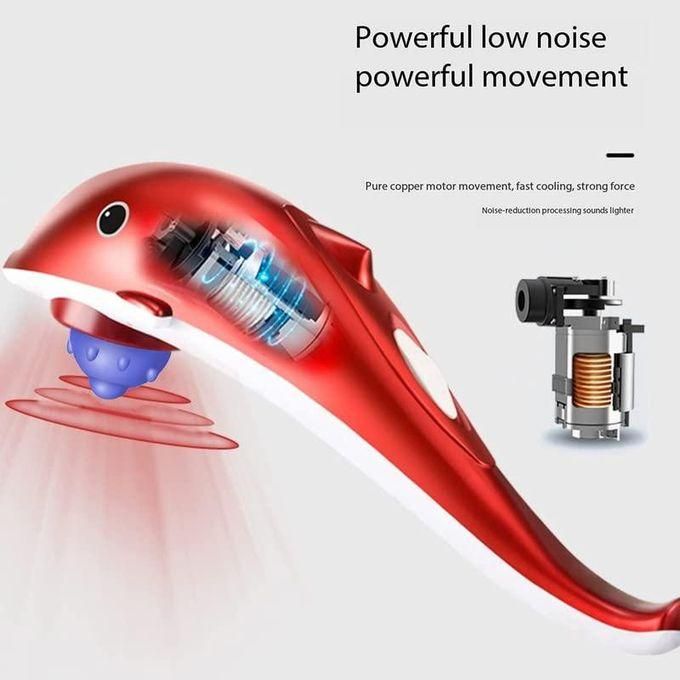 hot sale unisex dolphin massager, corded electric dolphin handheld body massager for pain relief with powerful vibration, multicolor hot sale unisex dolphin massager, corded electric dolphin handheld body massager for pain relief with powerful vibration, multicolor