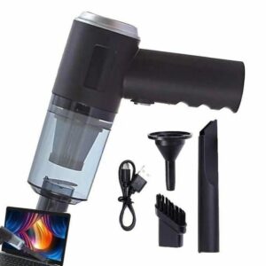 3 in 1 handheld wireless car/home vacuum cleaner, cordless handheld vacuum cleaner for home 3 in 1 car vacuum 120w high power wireless vacuum cleaner home car dual usb rechargeable portable car vacuum cleaner, multicolor