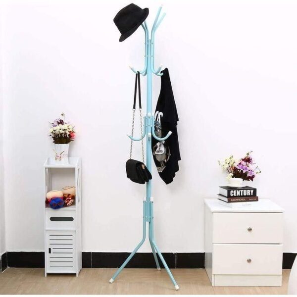 hot sale ergonomic modern coat stand & integrated umbrella stand, multicolor