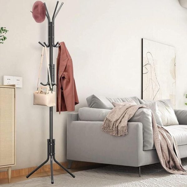 hot sale ergonomic modern coat stand & integrated umbrella stand, multicolor