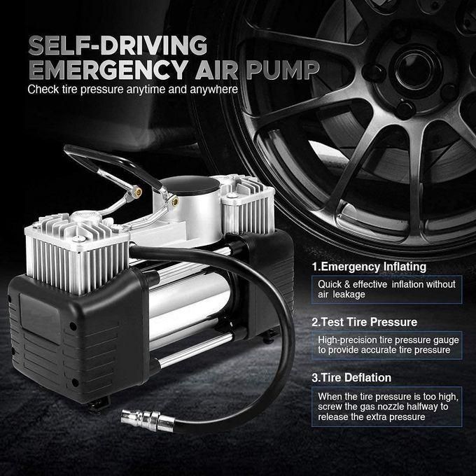 hot sale double cylinder car compressor/tire inflator, tire inflator cylinders with portable bag, portable mini air compressor 150psi car tyre inflator portable kit pressure pump 12v hot sale double cylinder car compressor/tire inflator, tire inflator cylinders with portable bag, portable mini air compressor 150psi car tyre inflator portable kit pressure pump 12v