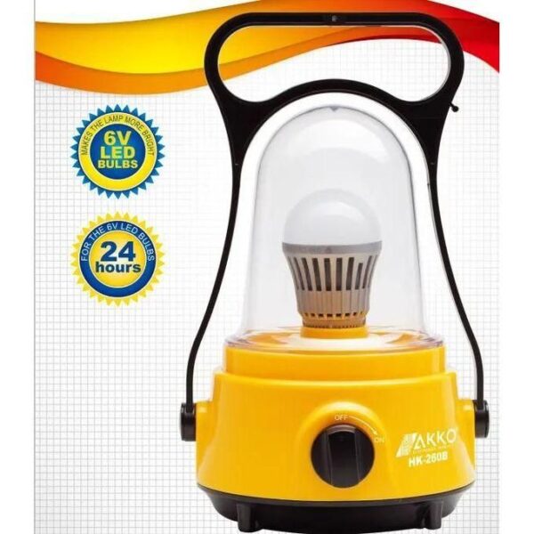 akko hot sale 24 hours performance rechargeable lamp, torch, bulb, multicolor