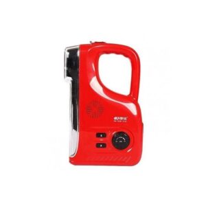 kamisafe hot sale rechargeable led emergency lamp with fm radio, multicolor