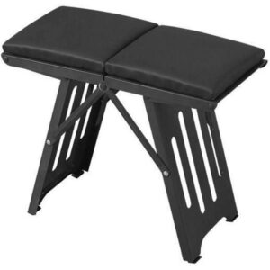 hot sale outdoor steel portable chair camping, folding chairs for outside, saker portable chair folding stool outdoor compact collapsible seat tools for camping hiking fishing bbq beach picnic party, multicolor
