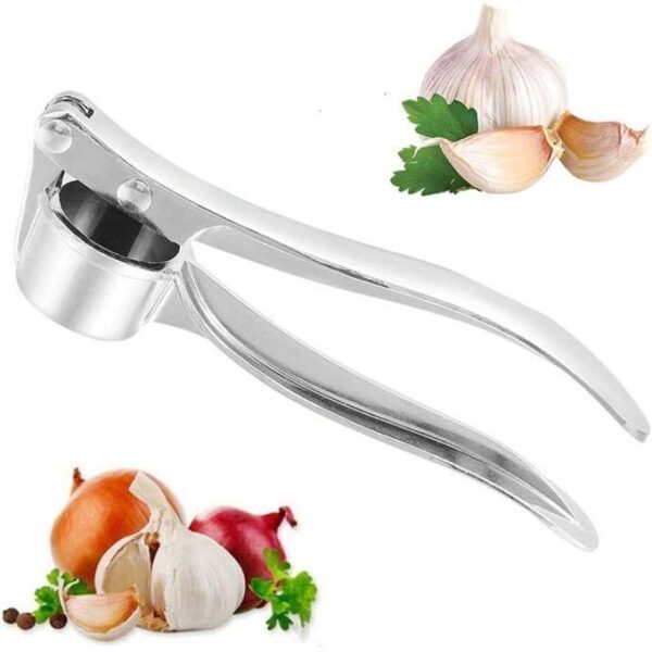 hot sale heavy duty garlic mincer garlic crusher squeezer easy squeeze ergonomic handle