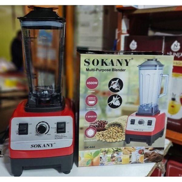 sokany hot sale sk 444 2.0l professional heavy duty commercial blender, multicolor