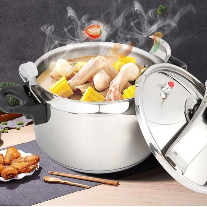 hot sale 2 handle non explosive pressure cooker, 5 liters capacity stainless steel pressure cooker & super safety lock explosion proof, suitable for all hob types hot sale 2 handle non explosive pressure cooker, 5 liters capacity stainless steel pressure cooker & super safety lock explosion proof, suitable for all hob types