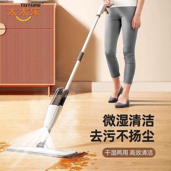 hot sale 400ml, 360 degree spray mop, spray floor mop pads 360 degree handle mop for home kitchen laminate wood ceramic tiles floor cleaning, multicolor