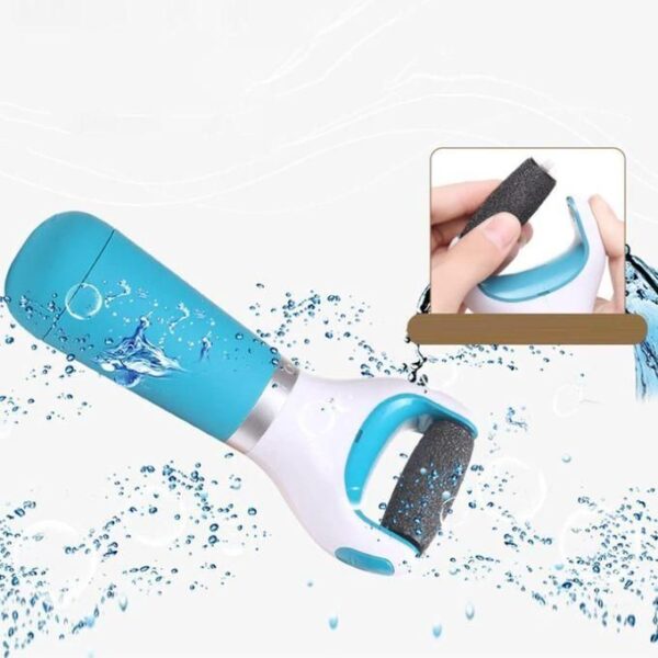 hot sale electric callus remover, blue electric foot grinder automatic pedicure tool for home portable massager for dead skin, multicolor
