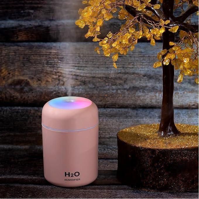 hot sale colorful cool mini humidifiers with led night light, usb 300ml mist humidifiers for car office room bedroom, portable diffuser for essential oils, pack of 1, multicolor hot sale colorful cool mini humidifiers with led night light, usb 300ml mist humidifiers for car office room bedroom, portable diffuser for essential oils, pack of 1, multicolor
