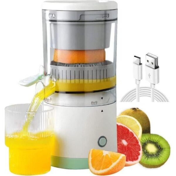 hot sale rechargeable citrus juicer, orange juicer squeezer, mosambi juicer, wireless portable juicer blender with usb charging electric fruit juicer machine for travel & kitchen purpose