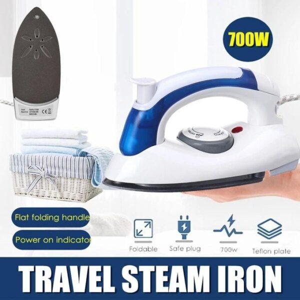 sokany hot sale travel iron portable powerful variable temperature mini electrical steam iron with foldable handle, compact & lightweight