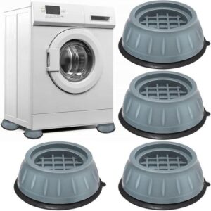 hot sale 4pcs anti vibration pads for washing machine and dryer shock and noise cancelling washing machine support prevent moving shaking walking universal size
