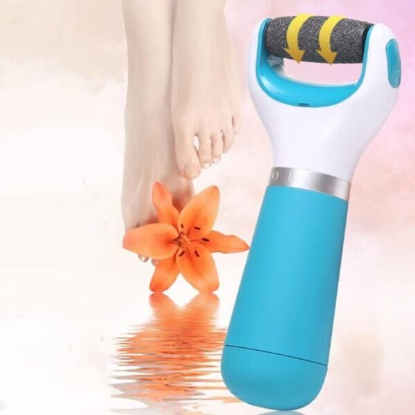 hot sale electric callus remover, blue electric foot grinder automatic pedicure tool for home portable massager for dead skin, multicolor