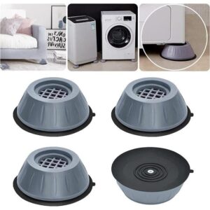 hot sale 4pcs anti vibration pads for washing machine and dryer shock and noise cancelling washing machine support prevent moving shaking walking universal size