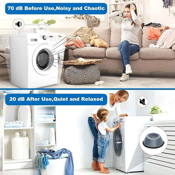 hot sale 4pcs anti vibration pads for washing machine and dryer shock and noise cancelling washing machine support prevent moving shaking walking universal size hot sale 4pcs anti vibration pads for washing machine and dryer shock and noise cancelling washing machine support prevent moving shaking walking universal size