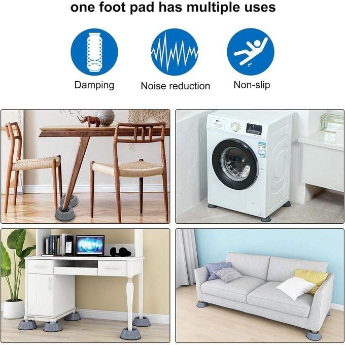 hot sale 4pcs anti vibration pads for washing machine and dryer shock and noise cancelling washing machine support prevent moving shaking walking universal size hot sale 4pcs anti vibration pads for washing machine and dryer shock and noise cancelling washing machine support prevent moving shaking walking universal size