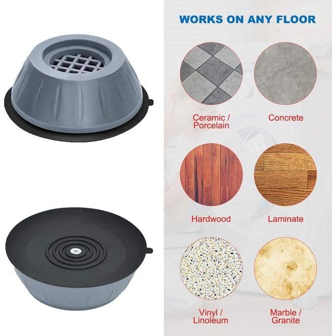 hot sale 4pcs anti vibration pads for washing machine and dryer shock and noise cancelling washing machine support prevent moving shaking walking universal size hot sale 4pcs anti vibration pads for washing machine and dryer shock and noise cancelling washing machine support prevent moving shaking walking universal size