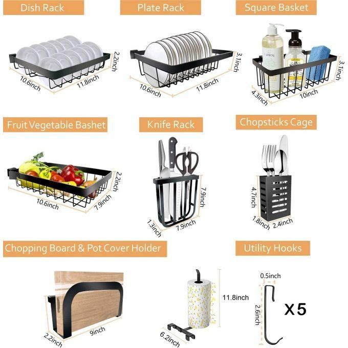 hot sale over the sink dish drying rack adjustable (25.6" 33.5"), 2 tier stainless steel dish rack drainer, large dish rack over sink for kitchen counter organizer storage space saver with utility hooks hot sale over the sink dish drying rack adjustable (25.6" 33.5"), 2 tier stainless steel dish rack drainer, large dish rack over sink for kitchen counter organizer storage space saver with utility hooks